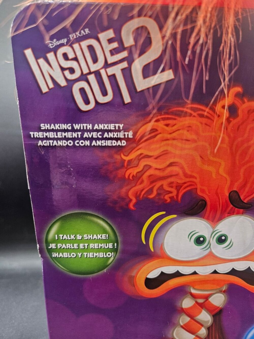 Disney Pixar Inside Out 2 Shaking With Anxiety Talking Plush Doll - Picture 6 of 8